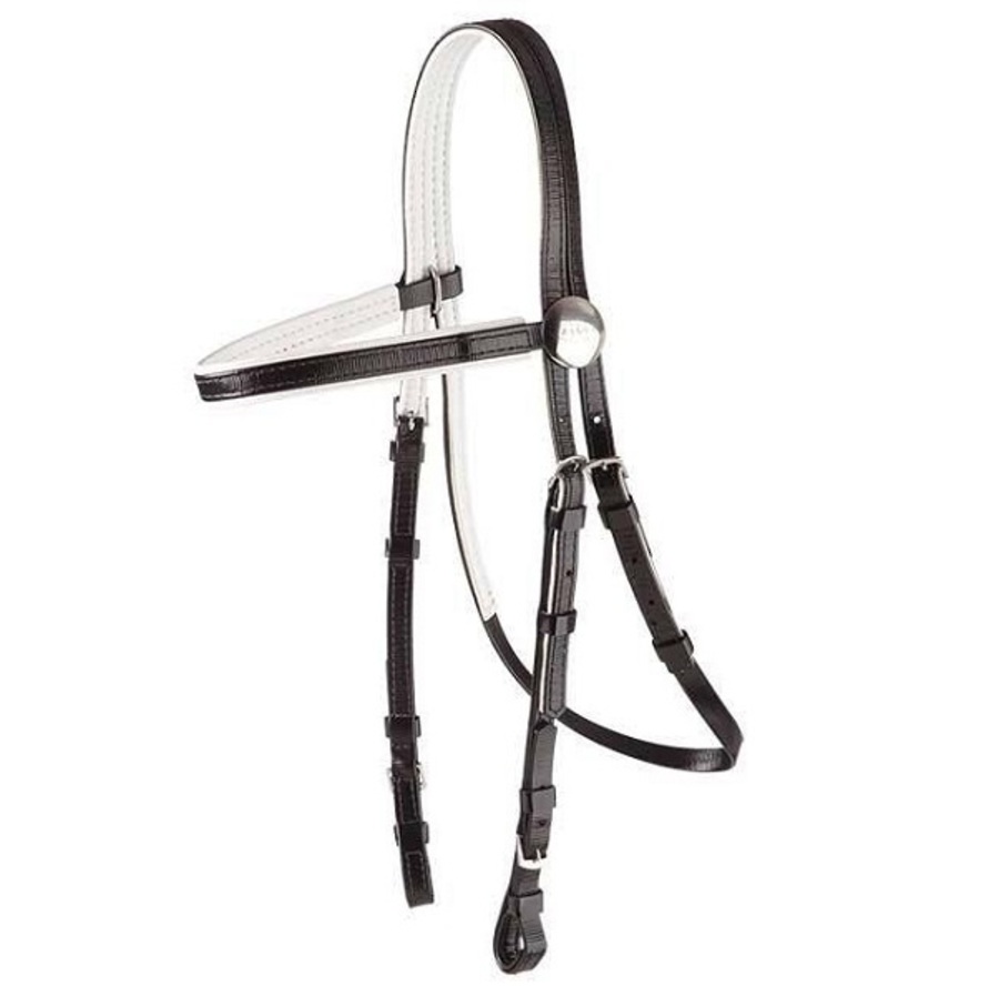 Zilco Race Bridle with White Trim image 0